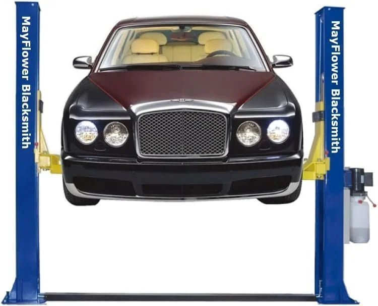 x-2.jpg Mayflower Blacksmith 2 Post Lift Floor Plate BP 9500 lbs - Image 1