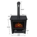 Real Flame Hollis 32″ Electric Fireplace - Image 6