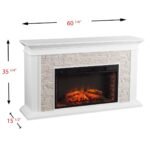 Ceonna Electric Fireplace Winston Porter Finish - Image 7