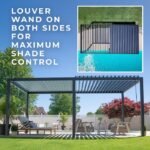 Backyard Discovery Sarasota Louvered Pergola - Image 3