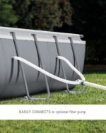 Intex Ultra Frame Rectangular Above Ground Swimming Pool Set - Image 9