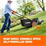 SENIX LSSG-H2 22-Inch Self Propelled Gas Lawn Mower with 163 cc 4-Cycle Engine - Image 5