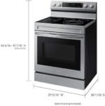 Samsung 6.3 cu. ft. Smart Freestanding Electric Range with No-Preheat Air Fry NE63A6711SS - Image 2