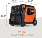 Generac iQ3800 3.800-Watt Dual Fuel Portable Inverter Generator - Image 3