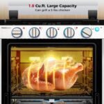 Camplux 21 Inches RV Stove Gas Range Oven 3 Burners Cooktop - Image 4