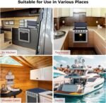 Camplux 21 Inches RV Stove Gas Range Oven 3 Burners Cooktop - Image 6