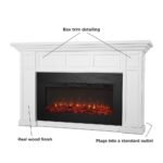 Real Flame Alcott 75″ Landscape Electric Fireplace - Image 5