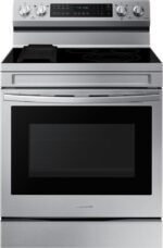 Samsung 6.3 cu. ft. Smart Freestanding Electric Range with No-Preheat Air Fry NE63A6711SS
