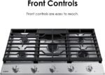 Samsung 36″ Gas Cooktop NA36R5310FS - Image 4