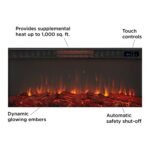 Real Flame Alcott 75″ Landscape Electric Fireplace - Image 6
