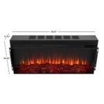 Real Flame Alcott 75″ Landscape Electric Fireplace - Image 7