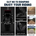 M YUME SCOOTER Hawk Dual Motor Electric Scooters for Adults 2400W 43MPH 43Miles Long Rang E-Scooter - Image 6