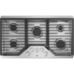 36 In. 5 Burners Gas Range