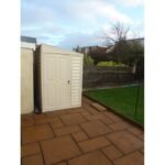 DuraMax Building Products 4-ft x 8-ft Sidemate Off-white Lean-to Vinyl Storage Shed - Image 3