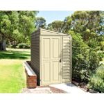 DuraMax Building Products 4-ft x 8-ft Sidemate Off-white Lean-to Vinyl Storage Shed - Image 5