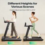 Urevo Foldi 3S Treadmill with Adjustable Desk - Image 4