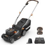 WORX Nitro 40V 16″ Cordless Lawn Mower w/Brushless Motor 2.0 & Intellicut