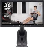 Aviron Strong Series Rower: 22″ HD Touchscreen, Dual Air & Magnetic Resistance up to 100 lbs. Game-Based Workouts, Streaming, Compact Design - Image 2