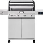 Monument Grills Eminence 405 |Tech Stainless Propane Gas Grill Eminence 405 & Cast Iron Cooking Plate