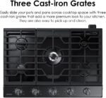 Samsung 36″ Gas Cooktop NA36N6555TS - Image 3