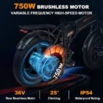 Colorway ORANGE Electric Bike - Image 6