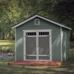 Heartland Asheville 10-ft x 12-ft Gable Style Wood Outdoor Storage Shed - Image 9