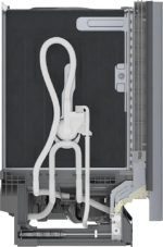 Bosch – 100 Series 24″ Front Control Smart Built-In Hybrid Tub Dishwasher with PureDry, 50 dBA – Stainless Steel - Image 9