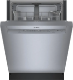 Bosch – 100 Series 24″ Front Control Smart Built-In Hybrid Tub Dishwasher with PureDry, 50 dBA – Stainless Steel - Image 11