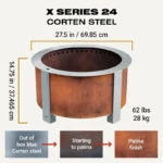 Breeo X Series 24 Smokeless Fire Pit - Image 2