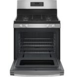 GE 30″ Freestanding Gas Range JGBS61RPSS - Image 5