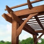 Backyard Discovery 10′ x 12′ Cedar Pergola - Image 4