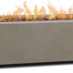 Real Flame Aegean 70″ Rectangle Propane Fire Table