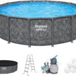 Bestway APX 365 16ft x 48 inches Round Above Ground Pool Set