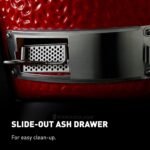 Kamado Joe Big Joe I 24 in. Blaze Red Ceramic Charcoal Grill - Image 7