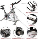 Sunny Health & Fitness Synergy Pro Magnetic Indoor Cycling Bike - Image 3