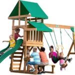 Backyard Discovery Belmont All Cedar Swing Set