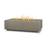 Real Flame Aegean 50″ Rectangle Propane Gas Outdoor Fire Table - Image 4
