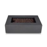 Real Flame Aegean 50″ Rectangle Propane Gas Outdoor Fire Table - Image 8
