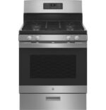 GE 30″ Freestanding Gas Range JGBS61RPSS - Image 6