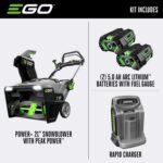 EGO SNT2102 21″ Cordless Snow Blower Kit - Image 2