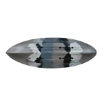 Brooklyn Kayak UH-FK184-GRY 9 ft. 2 in. Sit on Top Single Fishing Kayak Seat And Paddle – Grey Camo - Image 2
