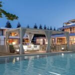 Erommy Outdoor Louvered Pergola Gazebo with Adjustable Aluminum Rainproof Roof - Image 2