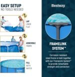 Bestway Steel Pro Max 15′ x 48″ Round Above Ground Pool Kit - Image 4