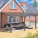 Aecojoy 14×12 ft Aluminum Pergola with Canopy - Image 4