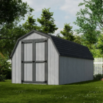 Little Cottage Co. 8 x 16 Foot Value Gambrel Barn with 4 Foot Sidewalls – Precut Kit - Image 6