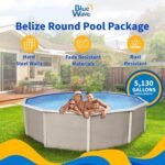 Blue Wave Belize 15′ Round Above Ground Pool - Image 6