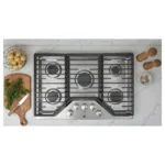 GE 30-Inch Built-In Gas Cooktop JGP5030SLSS - Image 5