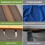 Florence Aluminum Pergola with Canopy Paragon Outdoor - Image 4