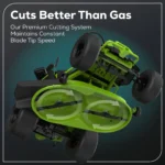 Greenworks 60V 42″ Cordless Battery CrossoverT Riding Lawn Mower - Image 2