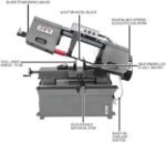 JET 9″ x 16″ Horizontal Bandsaw, 1-1/2 HP, 115/230V 1Ph (Model HBS-916) - Image 2